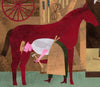 The Farrier (Original Framed Collage)