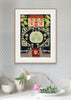 The Formal Garden (Original Collage Framed)
