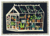The Greenhouse (Original Collage Framed)
