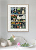 The Model Garden (Original Collage Framed)