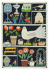 The Model Garden (Original Collage Framed)