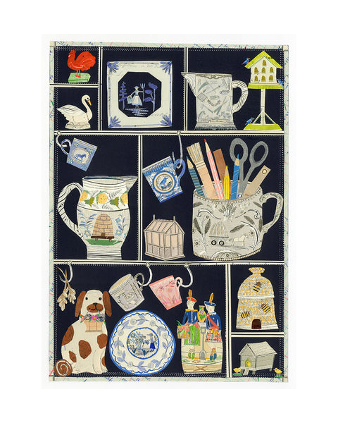 The Ornamental Garden Shelves (Limited Edition Print)