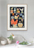 The Poultry Collector (Original Collage Framed)