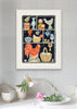 The Poultry Collector (Original Collage Framed)