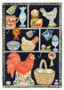 The Poultry Collector (Original Collage Framed)