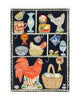 The Poultry Collector (Original Collage Framed)