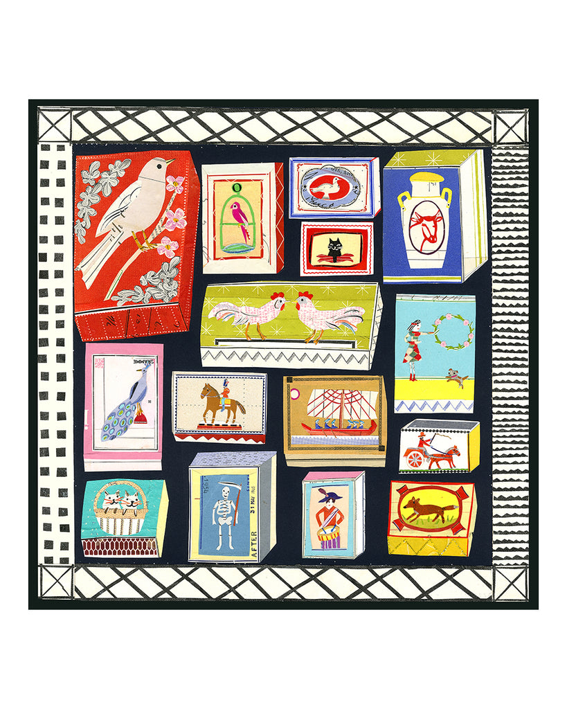 Limited Edition Print (The Quilt Of Matchboxes)