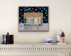 The Stargazer's Cottage (Original Framed Painting)