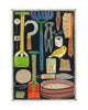 The Tools of the Garden (Original Collage Framed)
