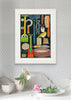 The Tools of the Garden (Original Collage Framed)