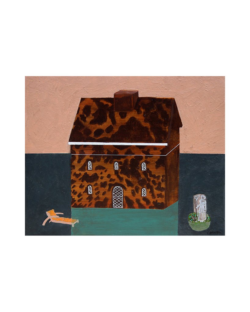 The Tortoiseshell House (Original Framed Painting)