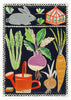 The Vegetable Garden (Original Collage Framed)