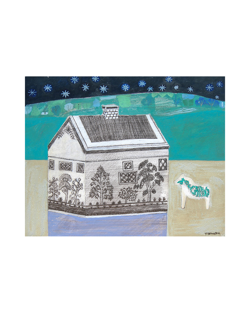 The Vishnakhapatnam House (Original Framed Painting)