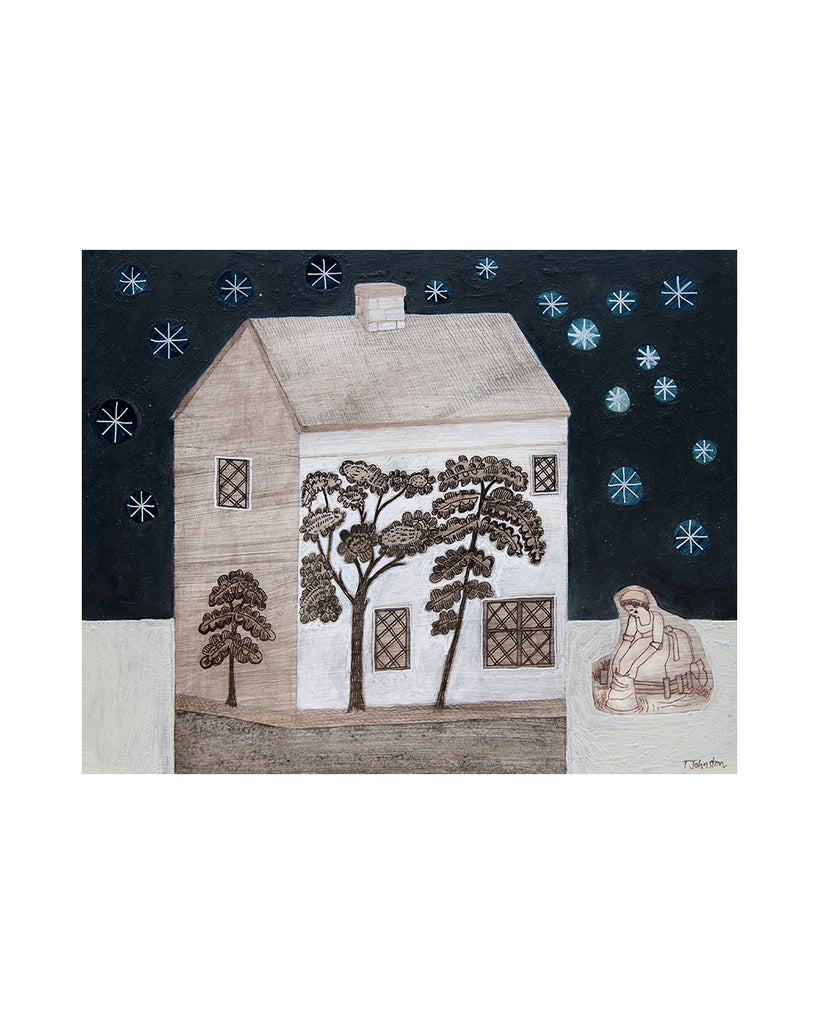 The Vishnakhapatnam Ivory House (Original Framed Painting)