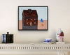 The Walnut House (Original Framed Painting)