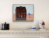 The Walnut House (Original Framed Painting)