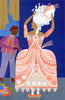 At The Costumiers (Original Framed Collage)