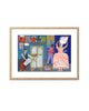 At The Costumiers (Original Framed Collage)