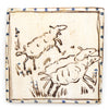 Three Tapestry Sheep (Handmade Tile)
