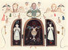 Trifold Doll (Original Framed Painting)