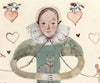 Trifold Doll (Original Framed Painting)