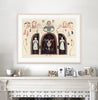 Trifold Doll (Original Framed Painting)