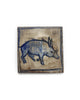 Trotting boar (Handmade Tile)