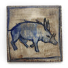 Trotting boar (Handmade Tile)