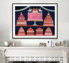Twelfth Night Celebrations (Original Framed Collage)
