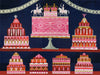Twelfth Night Celebrations (Original Framed Collage)