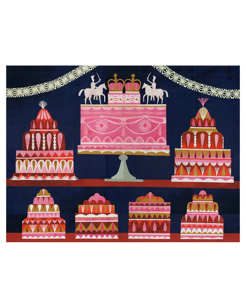 Twelfth Night Celebrations (Original Framed Collage)
