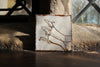 Two Tapestry Leaping Hounds (Handmade Tile)