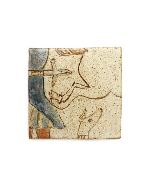 Unicorn Kick (Handmade Tile)