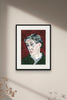 Painted Portrait - Virginia Woolf