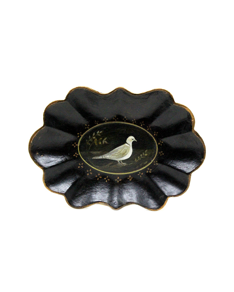 Collared Dove (Hand Painted Tray)