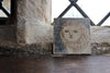 Whimsical Medieval Lion IV (Handmade Tile)