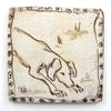 White Scent Hound (Handmade Tile)