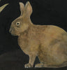 Wild Brown Rabbit (Original Painted Panel)