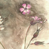 Wild Geranium, Clover & Cranesbill (Original Framed Painting)