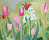 Wild Strawberry Potager (Original Oil Painting)