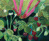 Wild Strawberry Potager (Original Oil Painting)