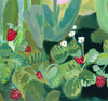 Wild Strawberry Potager (Original Oil Painting)