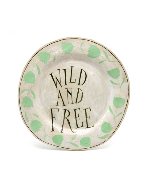 Wild and Free (Plate)