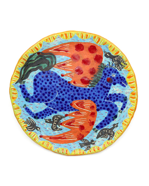 Winged Horse (Handmade Plate)