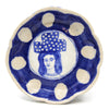 Woman with Spotty Hat (Small Plate)