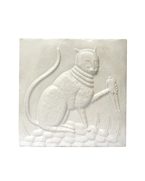 Jólakötturinn the Cat (Handmade Tile)