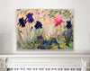 Dreaming Garden (Tulip, Seeds, Iris, Primulas, Wild Roses) (Original Oil Painting)
