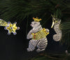 Tin Decoration Crowned Seahorse