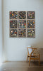 Series 2 - Set of 9 Paper Quilt Collages - Limited Edition Prints