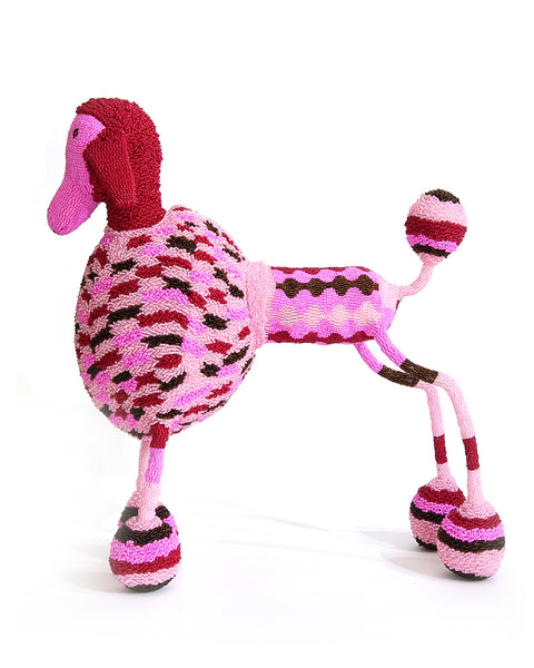 Pink Masked Poodle (Very Large)
